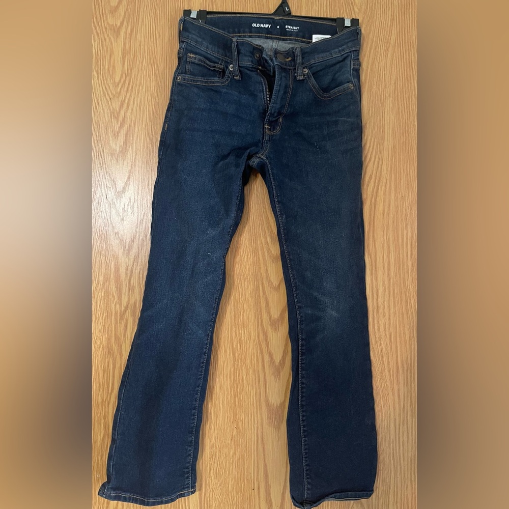Old Navy boys jeans straight size 8